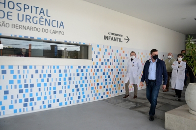 Hospital de Urgência de São Bernardo comemora 1º ano de funcionamento com média de 10 vidas salvas por dia