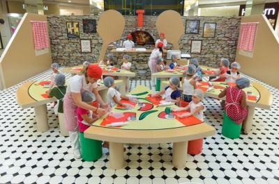 ParkShoppingSãoCaetano oferece atração Pizza Kids