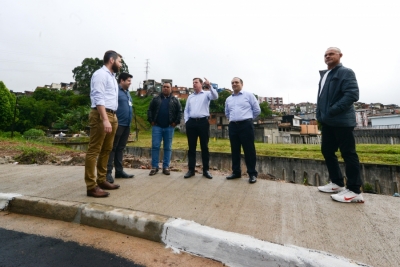 Prefeitura de São Bernardo entrega obra de revitalização viária no Jardim Silvina