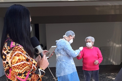 São Caetano é a primeira cidade do Brasil a testar idosos em massa contra a covid-19