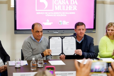 São Caetano e São Bernardo firmam convênio para o acolhimento de mulheres vítimas de violência