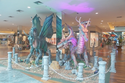 Mostra “Na Era dos Dragões” invade as férias do ParkShoppingSãoCaetano