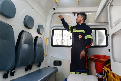 São Bernardo instala câmeras em ambulâncias para avaliar pacientes em tempo real