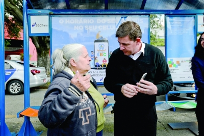 Em São Bernardo, tarifa de transporte coletivo poderá ser paga por cartão de crédito