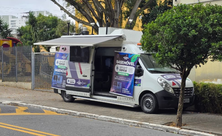 Unidade móvel de inteligência do Smart Sanca passa a reforçar segurança nas escolas de São Caetano