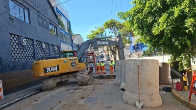Drenar S&atilde;o Caetano inicia 2026 com obras visando mitigar impactos na mobilidade na Rua Amazonas