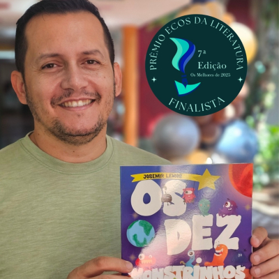 Autor Josemir Lemos chega &agrave; final do Pr&ecirc;mio Ecos da Literatura