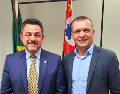 Deputado estadual Danilo Balas e Eduardo Albuquerque
