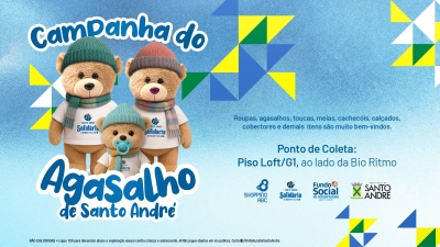 Shopping ABC recebe doa&ccedil;&otilde;es para Campanha do Agasalho