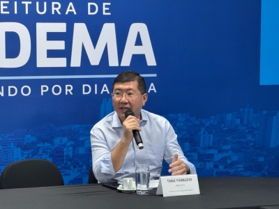 Diadema: Prefeito Taka estabelece metas para os próximos 130 dias do governo