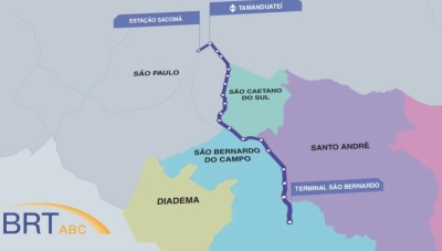 Substituto de monotrilho, corredor entre SP e ABC atrasa e Tarc&iacute;sio amea&ccedil;a romper contrato