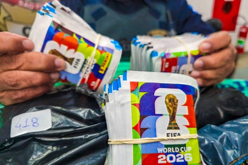 GCM de São Caetano recupera cerca de 500 pacotes de figurinhas da Copa do Mundo 2026 no Bairro Olímpico