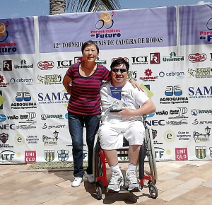 Paratleta de S&atilde;o Caetano &eacute; vice-campe&atilde;o em torneio internacional de t&ecirc;nis