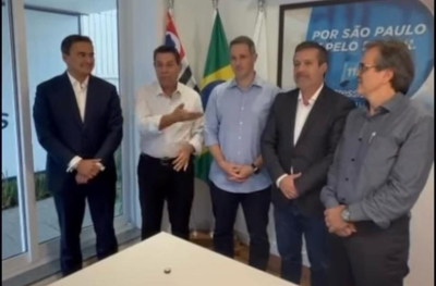 Executiva do PP de S&atilde;o Caetano articula recursos para sa&uacute;de do ABC em reuni&atilde;o com Derrite e Maur&iacute;cio Neves