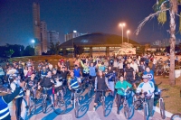 Pedalada Noturna volta a tomar ruas de S&atilde;o Bernardo