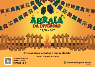 ParkShopping S&atilde;o Caetano promove Arrai&aacute; com brincadeiras gratuitas para as crian&ccedil;as