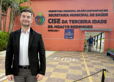 Welbe Macedo conquista ar-condicionado para centro de Terceira Idade