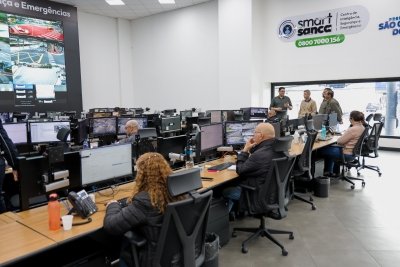 Smart Sanca vai chegar a 660 c&acirc;meras de monitoramento