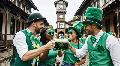 Paranapiacaba celebra o St. Patrick&rsquo;s Day com programa&ccedil;&atilde;o gratuita e imersiva