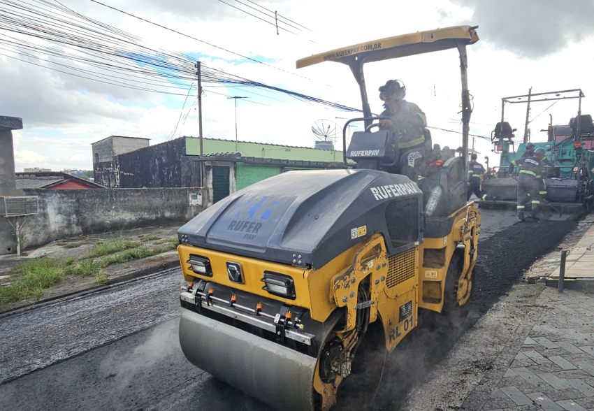 Ribeirão Pires garante R$ 5 milhões para recapeamento por meio de convênio com o Governo do Estado