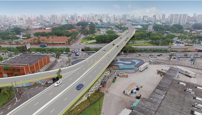 Santo André inicia obras de duplicação do viaduto Adib Chammas