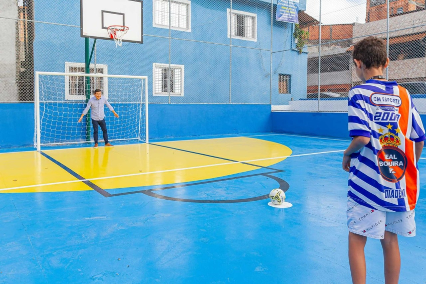 Bairro Casa Grande recebe melhorias em Esporte e Infraestrutura