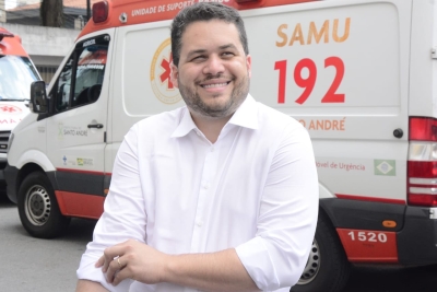 Gilvan Ferreira moderniza SAMU de Santo Andr&eacute; e reduz tempo de atendimento com uso de tecnologia