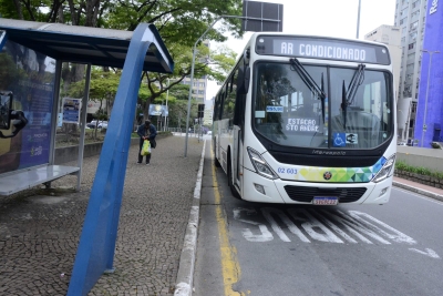 Tarifa de &ocirc;nibus permanece congelada em Santo Andr&eacute; em 2026
