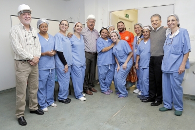 Prefeito Paulo Pinheiro vistoria obras do Hospital  Márcia Braido