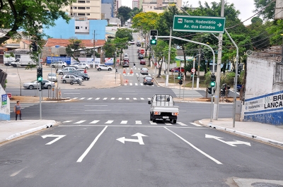 Prefeitura de Santo André libera ao tráfego nova ligação entre os bairros Jardim e Campestre