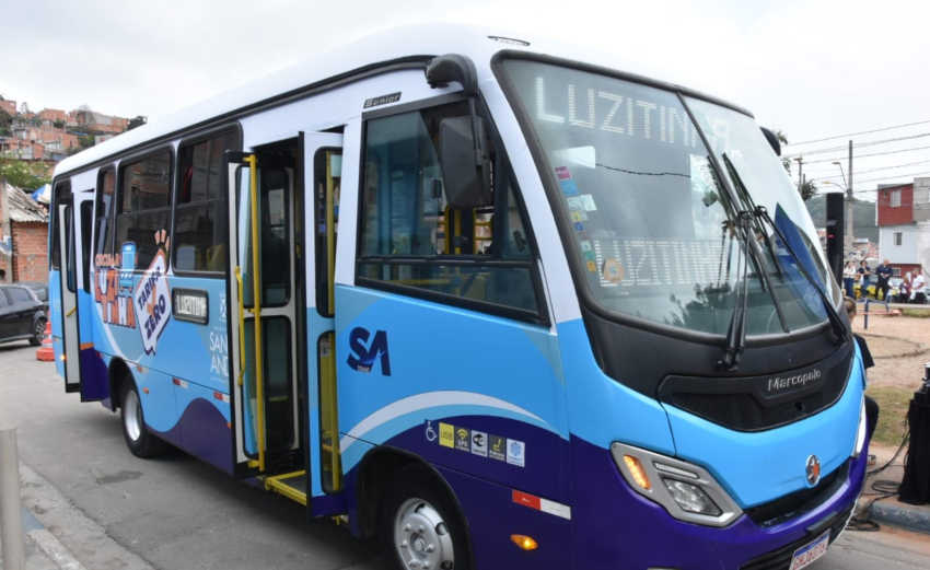 Prefeitura lança ônibus gratuito Luzitinha para atender comunidades do Jardim Santo André