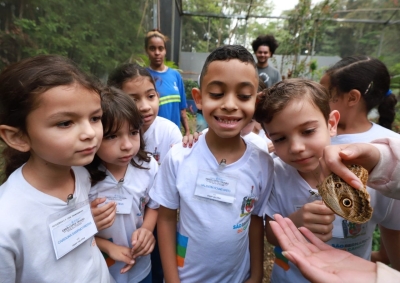 Borbolet&aacute;rio de Diadema completa 20 anos e amplia dias de visitas