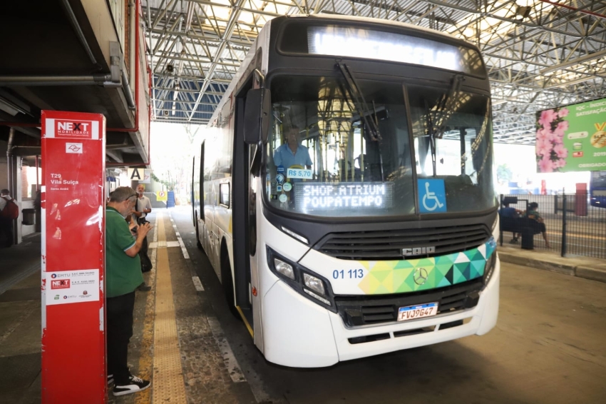 Santo André terá transporte público gratuito no domingo de eleição