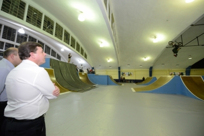 São Bernardo ganha primeira pista indoor pública de BMX do Brasil