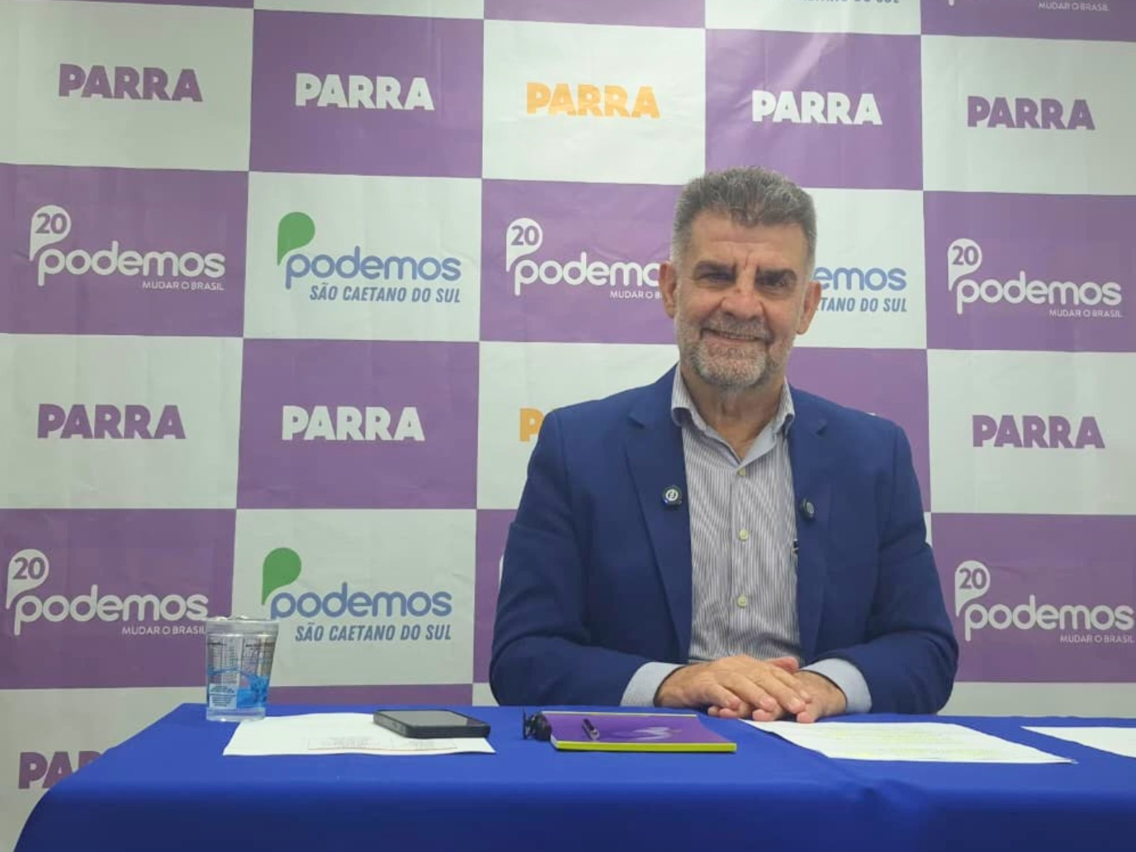 Parra anuncia pré-candidatura a deputado estadual para garantir representação e recursos para São Caetano