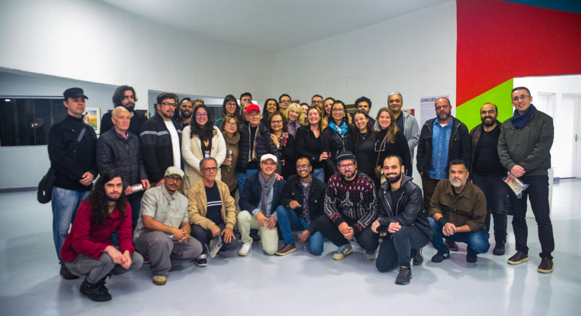 Exposição “Expressões” celebra dois anos do Coletivo de Artistas de Ribeirão Pires na Pinacoteca