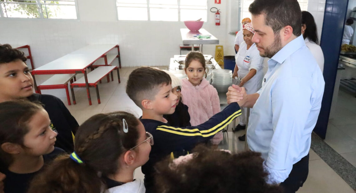 Gestão Gilvan Ferreira consolida Santo André como referência nacional em alimentação escolar