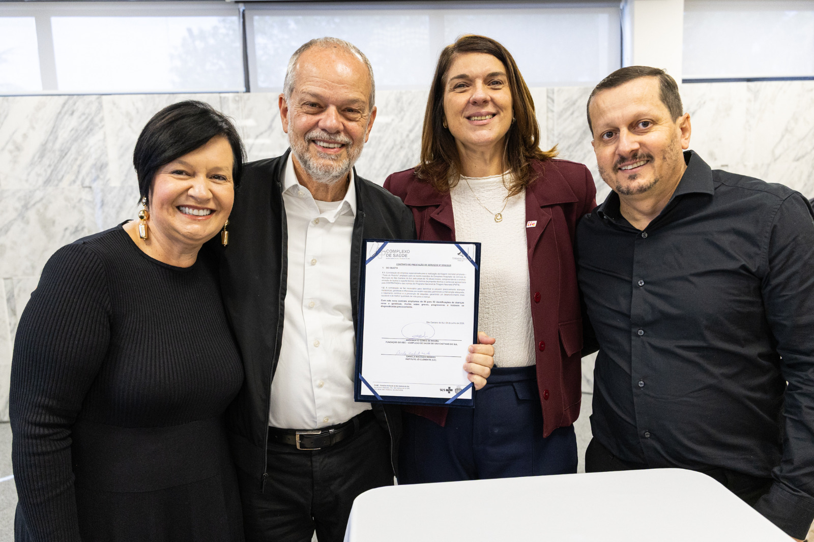 São Caetano firma contrato para a implantação do Teste do Pezinho Ampliado, que passa a detectar 52 doenças