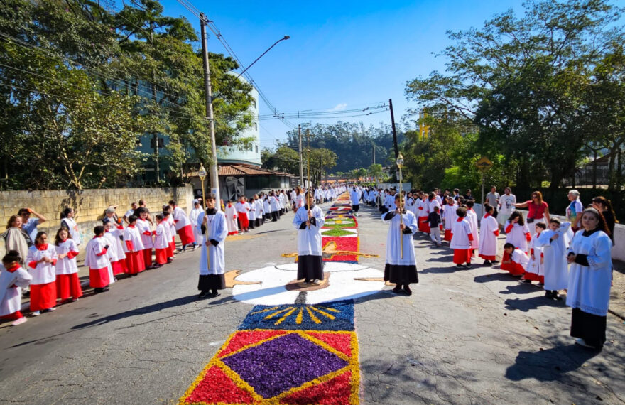 Corpus Christi em Ribeirão Pires terá novo trajeto e programação especial nesta quarta (3) e quinta-feira (4)