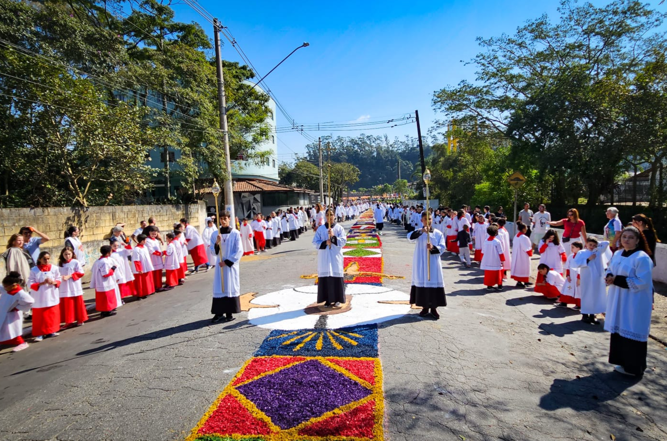 Corpus Christi em Ribeirão Pires terá novo trajeto e programação especial nesta quarta (3) e quinta-feira (4)