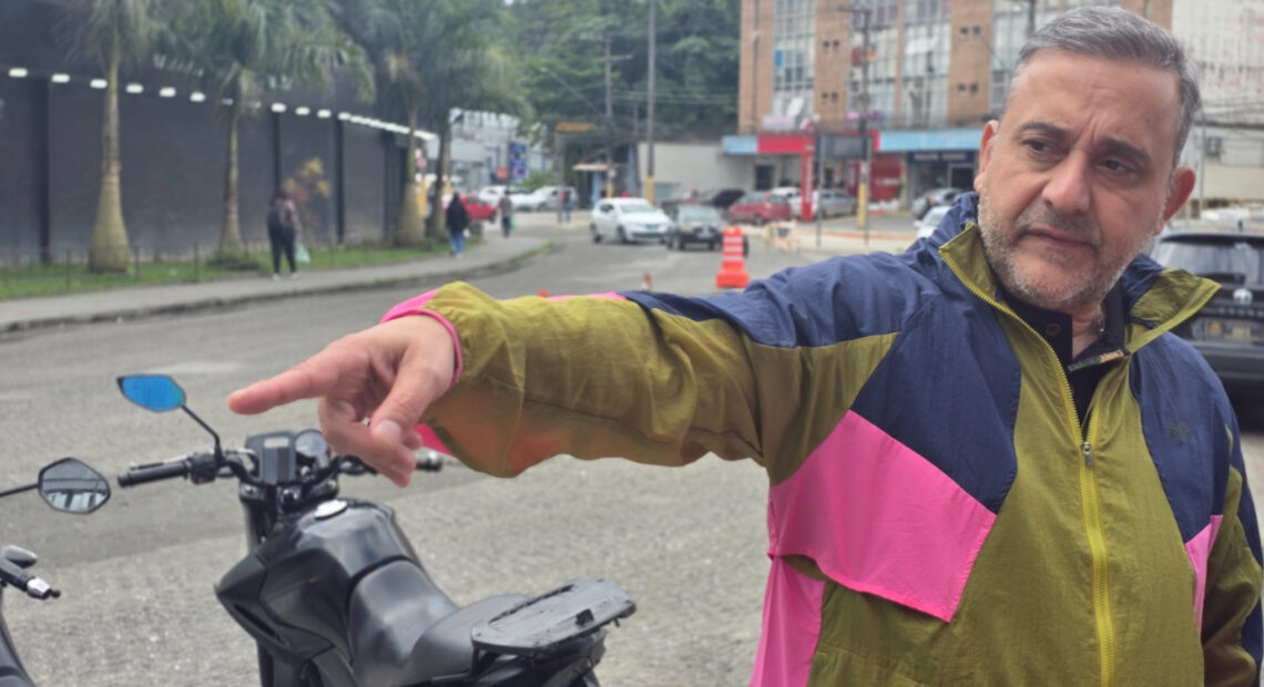Prefeito Guto Volpi vistoria andamento de obras em diferentes regiões de Ribeirão Pires