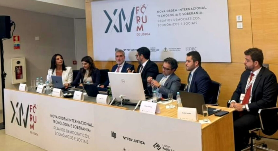 Gilvan Ferreira apresenta modelo de monitoramento inteligente de Santo André em Fórum de Lisboa