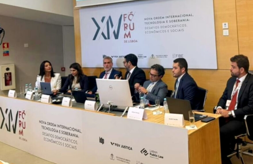 Gilvan Ferreira apresenta modelo de monitoramento inteligente de Santo André em Fórum de Lisboa