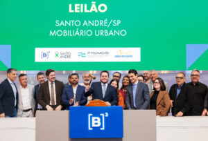 Santo André realiza leilão na Bolsa e vai modernizar mobiliário urbano com investimento de R$ 270 milhões