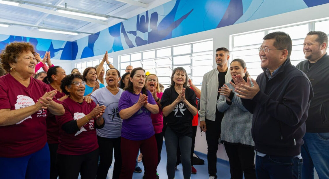 Prefeitura de Diadema entrega reforma do Ginásio Poliesportivo Campanário