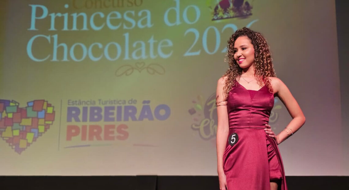Amanda Alves é eleita Princesa do Chocolate 2026 de Ribeirão Pires