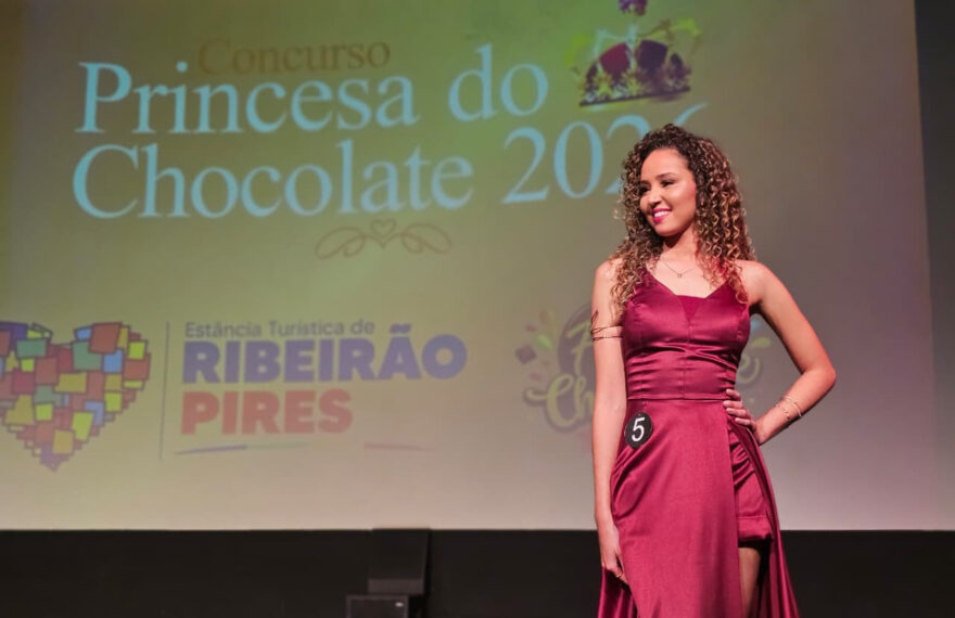 Amanda Alves é eleita Princesa do Chocolate 2026 de Ribeirão Pires