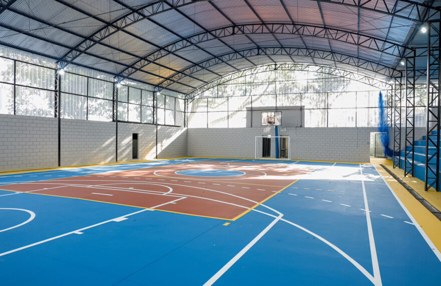 Prefeitura de São Caetano inaugura quadra poliesportiva revitalizada da EMEF Padre Luiz Capra