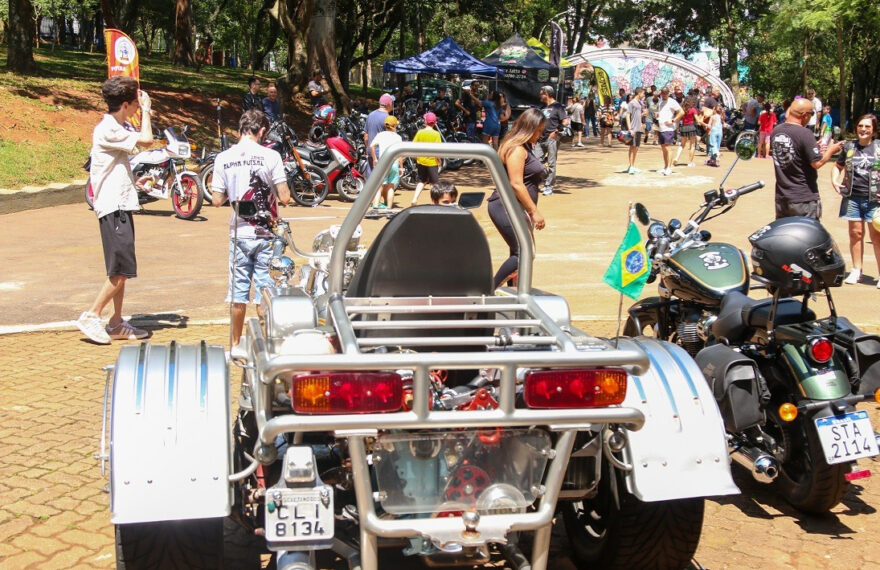 São Caetano recebe encontro de motos e show de rock no Bosque do Povo